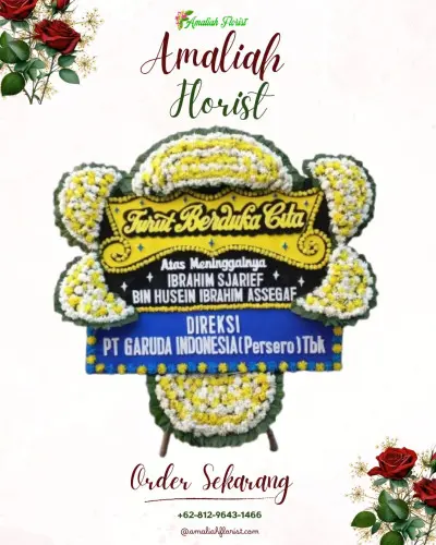 Papan Bunga Duka di Abuan